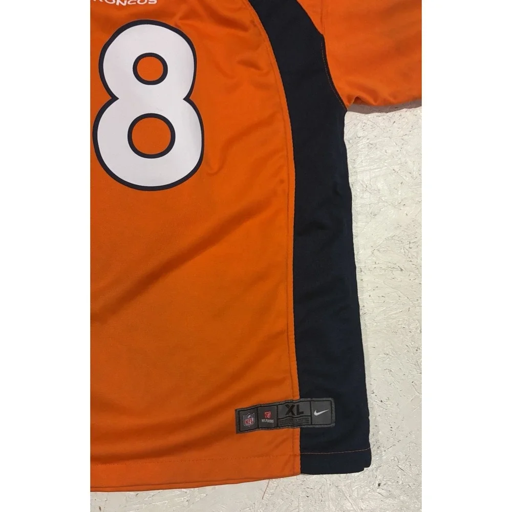 Nike NFL On Field Peyton Manning 18 Denver Broncos Youth Jersey Size XL Football